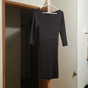 Talbots dark brown dress